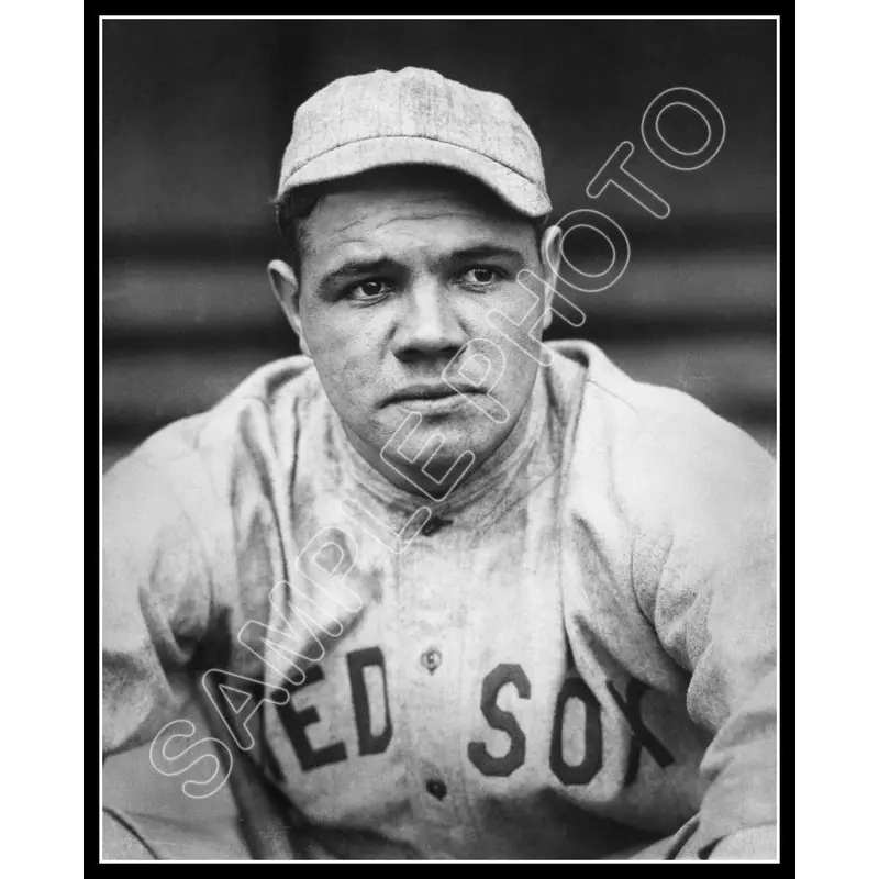 Babe Ruth 8X10 Photo - 1918 Boston Red Sox - 676