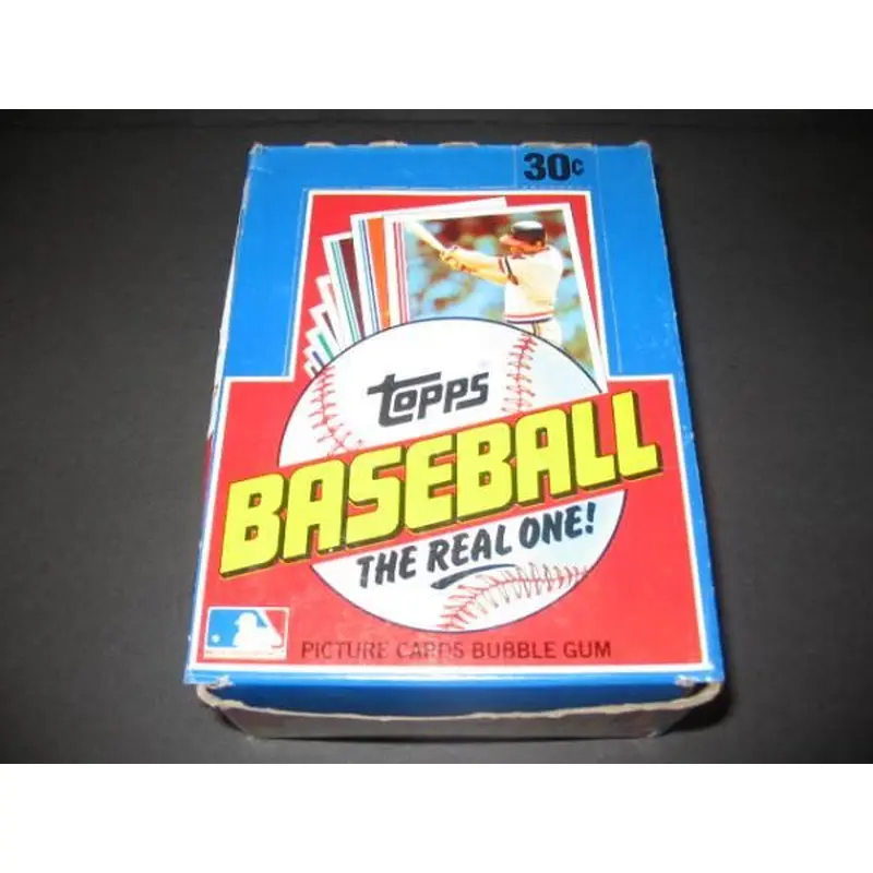 1982 Topps Baseball Unopened Wax Box (w/ stickers)
