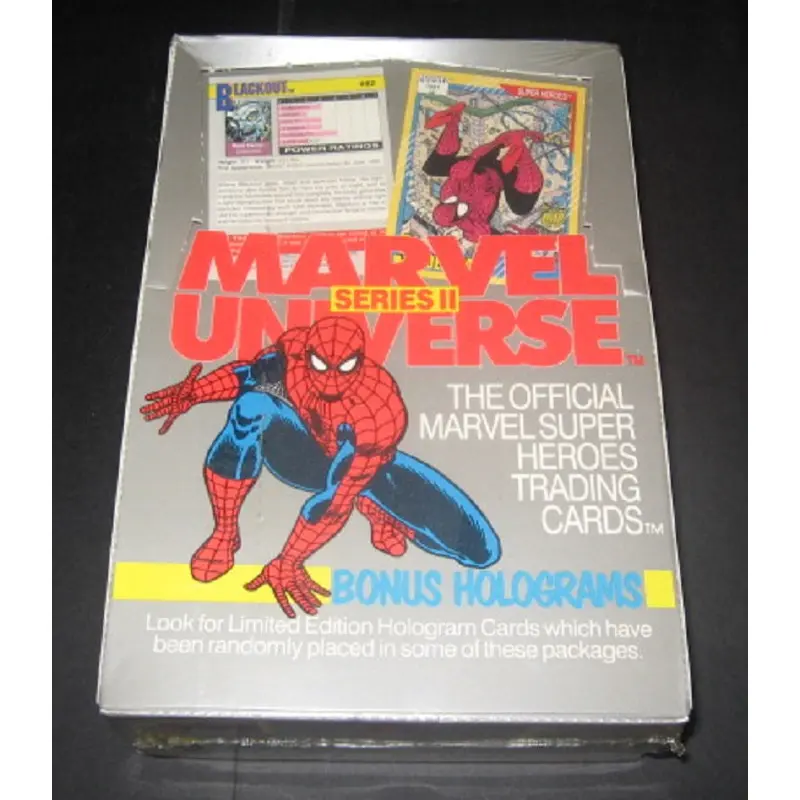 1991 Impel Marvel Universe Series 2 Box