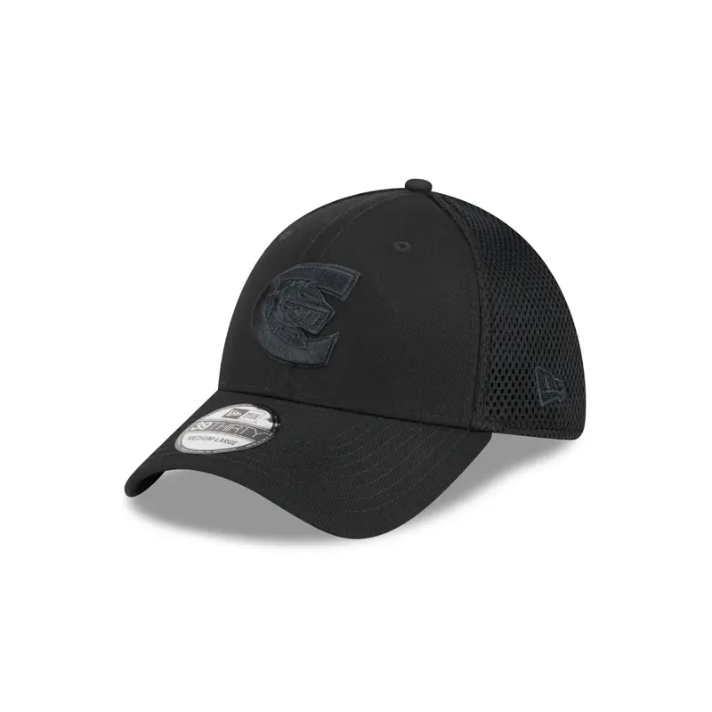 Charlotte Knights New Era All Black Team Neo 3930 Cap