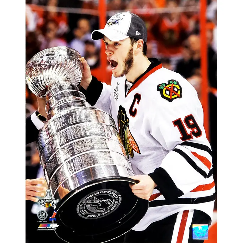Jonathan Toews "Our Cup!" (2010) Chicago Blackhawks Poster Print - Photofile 16x20