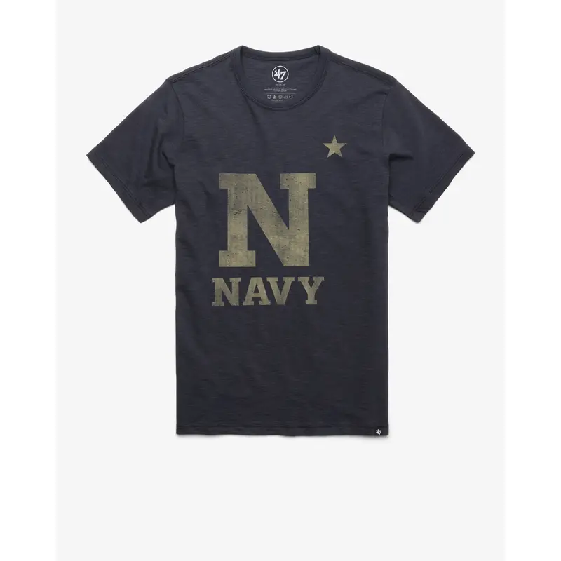 NAVY MIDSHIPMEN GRIT '47 SCRUM TEE