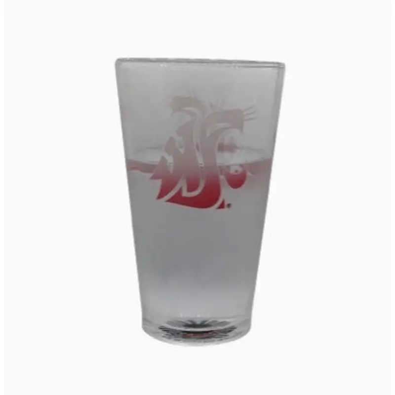 wsu Color Changing 16 oz Pint Glass