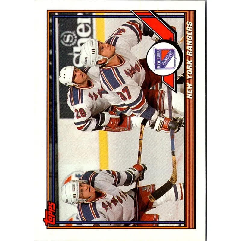 1991 Topps New York Rangers #215