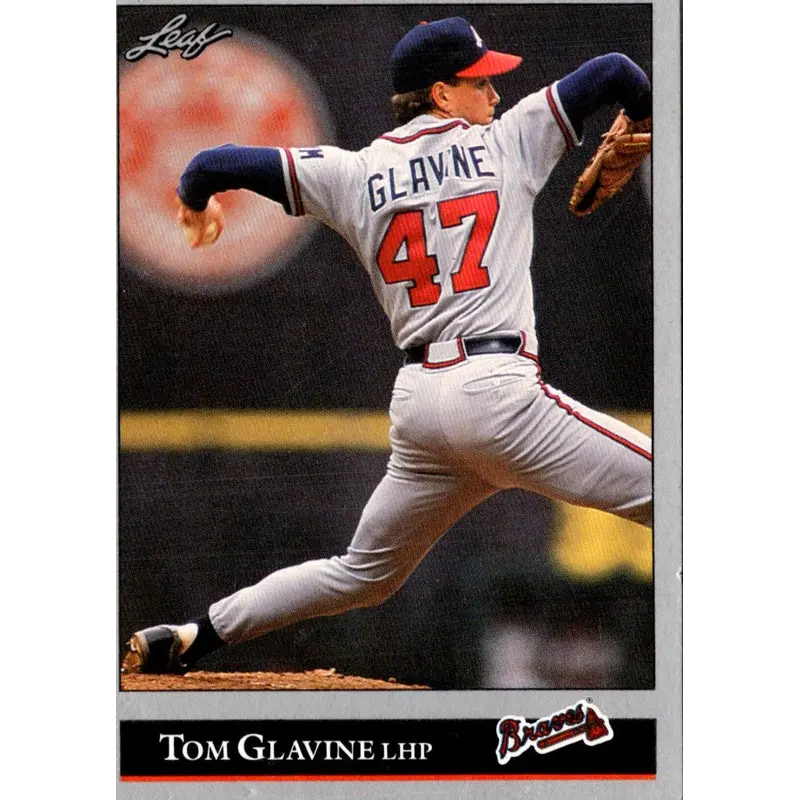 1992 Leaf Black Gold Tom Glavine #279