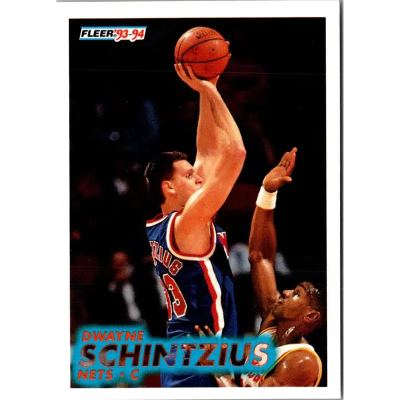 1993 Fleer Dwayne Schintzius #336