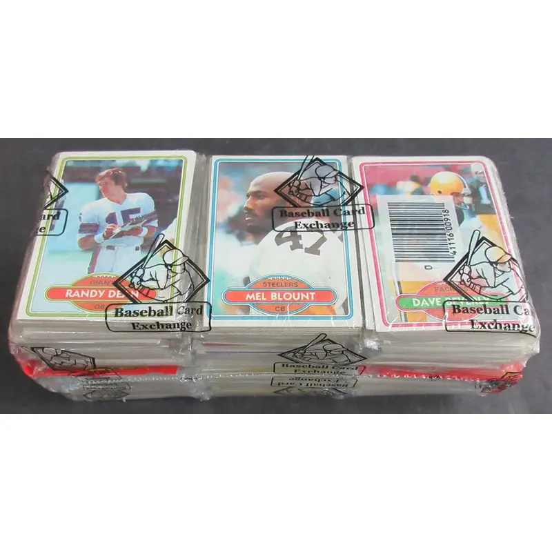 1980 Topps Football Unopened Rack Pack (Lot of 12) (BBCE)