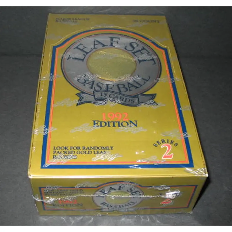 1992 Leaf Baseball Series 2 Box (36/15)