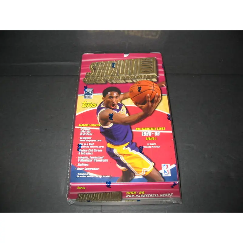 1998/99 Topps Stadium Club Basketball Series 1 Box (Hobby)