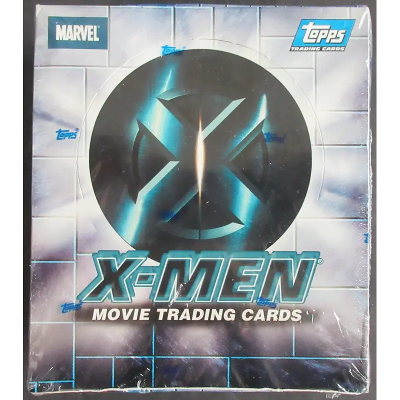 2000 Topps Marvel X-Men Movie Trading Cards Box (Retail) (24/8)