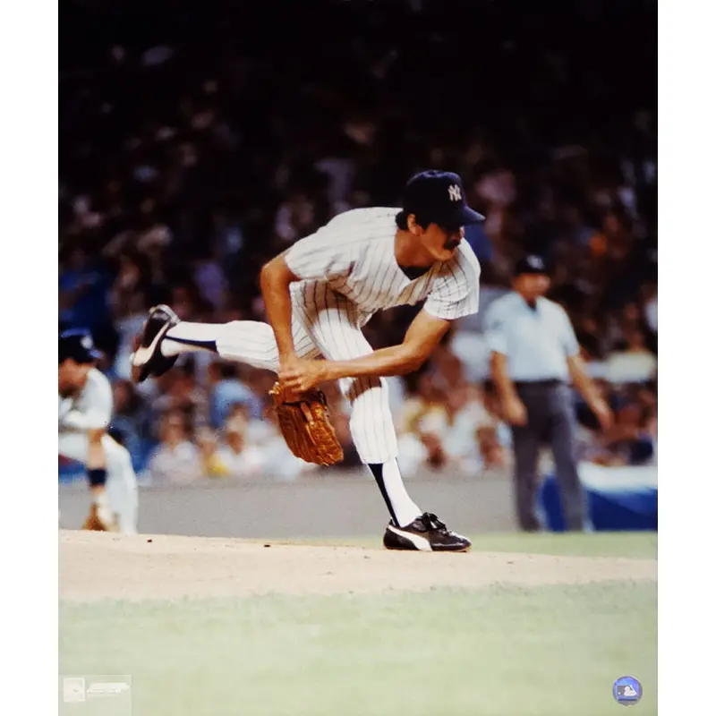 Ron Guidry "Game Night" (c.1982) New York Yankees Premium Poster Print - Photofile Inc.