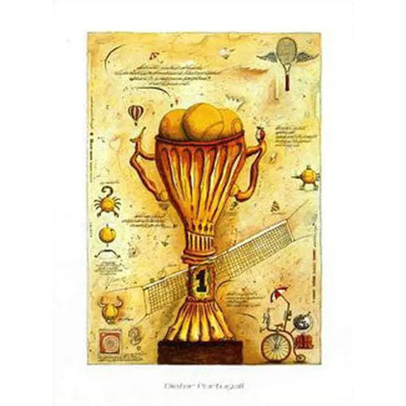 "Tennis Playing Stories" - Verkerke 1998