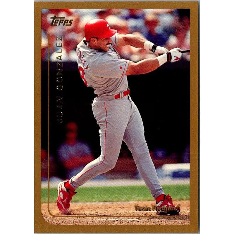 1998 Topps Gold Label Juan Gonzalez #50