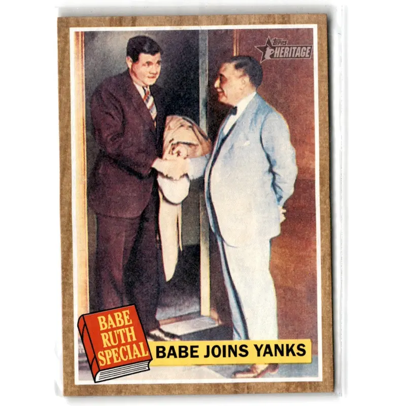 2011 Topps Heritage Babe Ruth #136