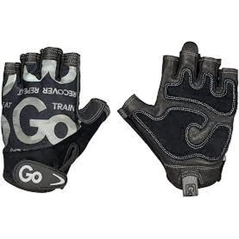 New Gofit Mens Premium Leather Elite Trainer Gloves Size Large