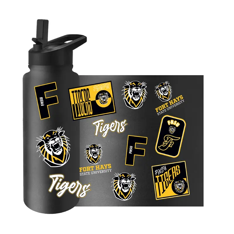 Fort Hays State 34oz Dreamweave Quencher Bottle