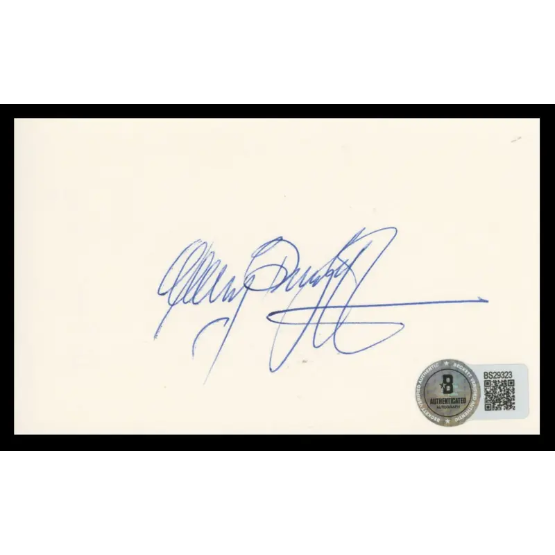 Gary Burghoff M.A.S.H Authentic Signed 3x5 Index Card Autographed BAS #BS29323