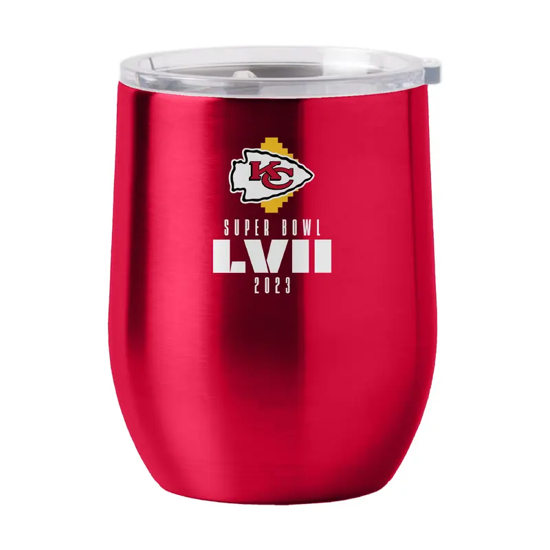 KC Chiefs 16oz SB Bound Stainless Curved Beverage