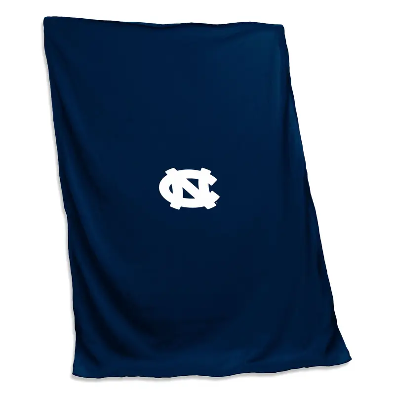 North Carolina Navy Sweatshirt Blanket (Screened)