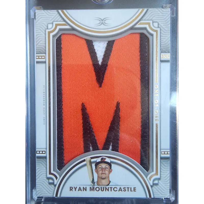 Ryan Mountcastle 2022 Topps Definitive Nameplate M Patch #1/1