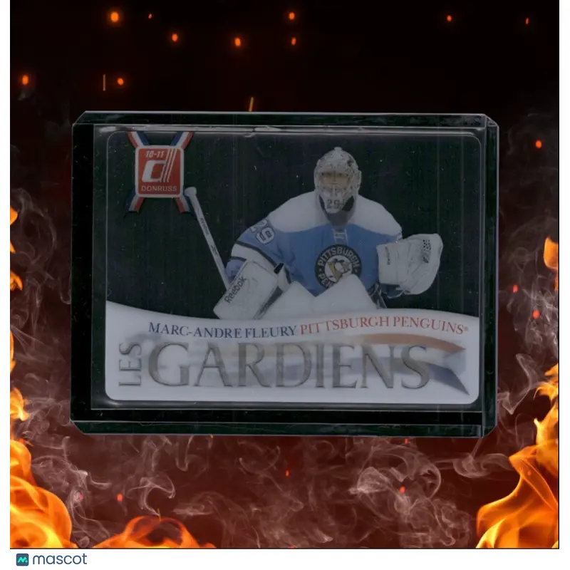 2010-11 Panini Donruss Marc-Andre Fleury Les Gardiens Clear #5