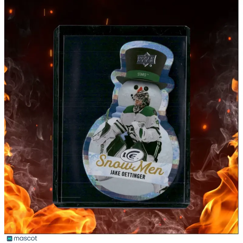2023-24 Upper Deck Ice Jake Oettinger Snow Men SP #SM-5