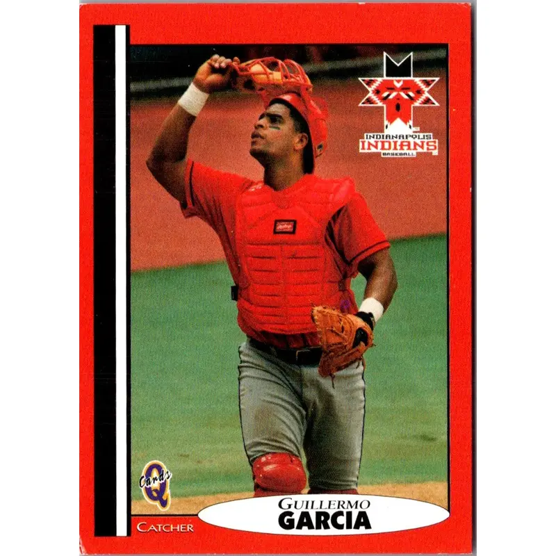 1998 Blueline Q-Cards Indianapolis Indians Guillermo Garcia #20