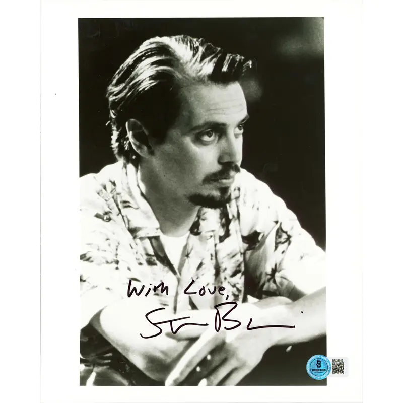 Steve Buscemi Armageddon "With Love" Signed 8x10 Vertical Photo BAS #BR38913