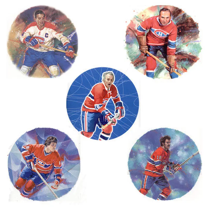 Montreal Canadiens "Legends" (5 Classic Art Prints Combo)