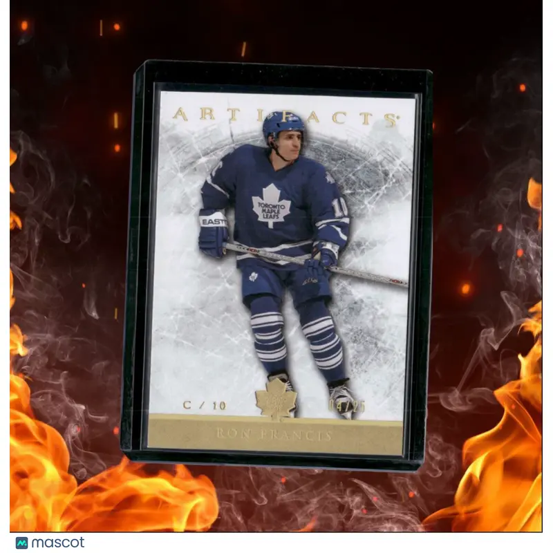2012-13 Upper Deck Artifacts Ron Francis Gold Spectrum 04/25 #80