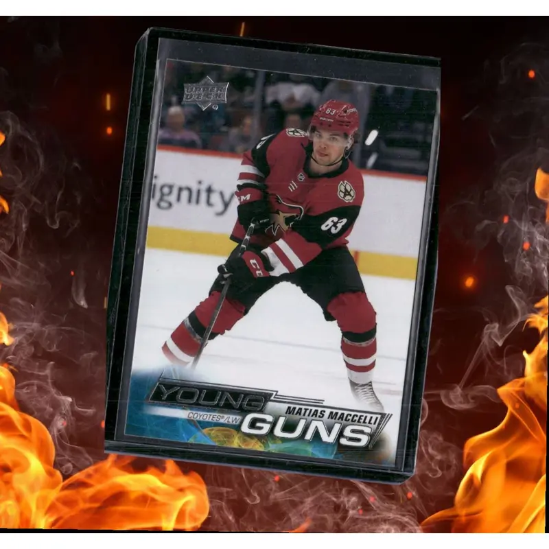 2022-23 Upper Deck Matias Maccelli Young Guns (B) Rookie #216