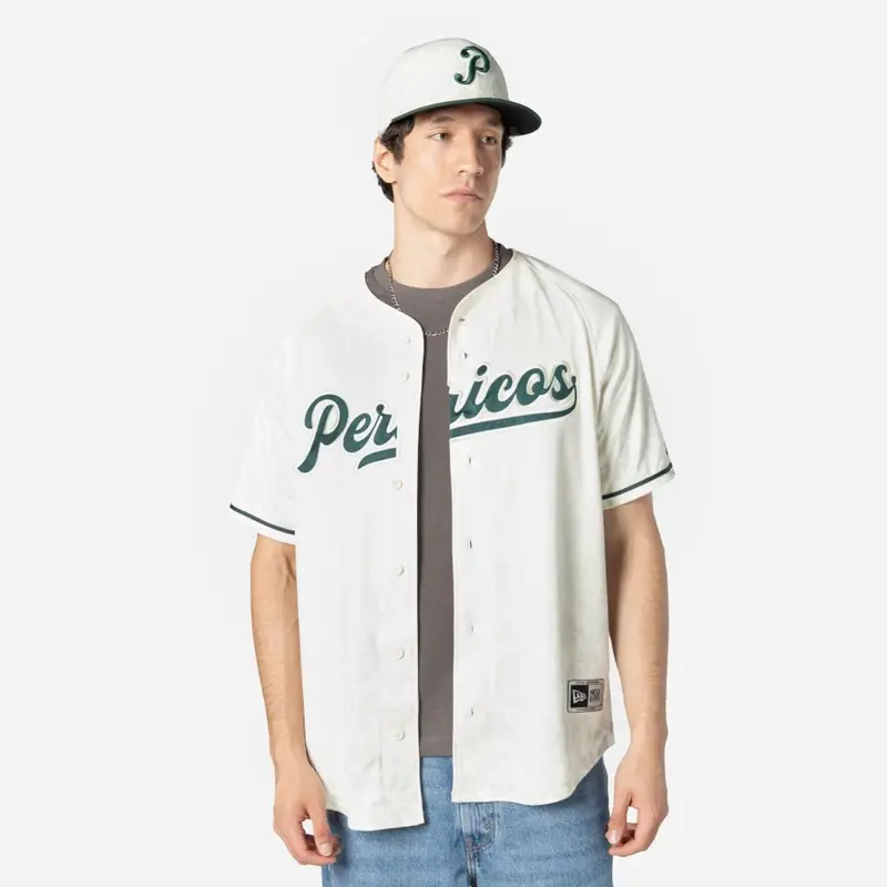 Puebla Pericos Mexico LMB On Field White On-Field Jersey