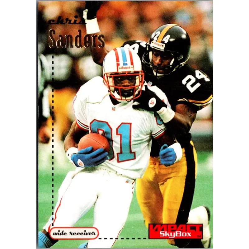 1996 SkyBox Impact Chris Sanders #56