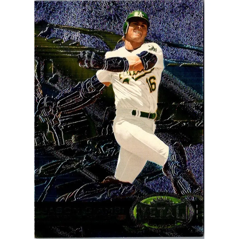 1997 Metal Universe Jason Giambi #129