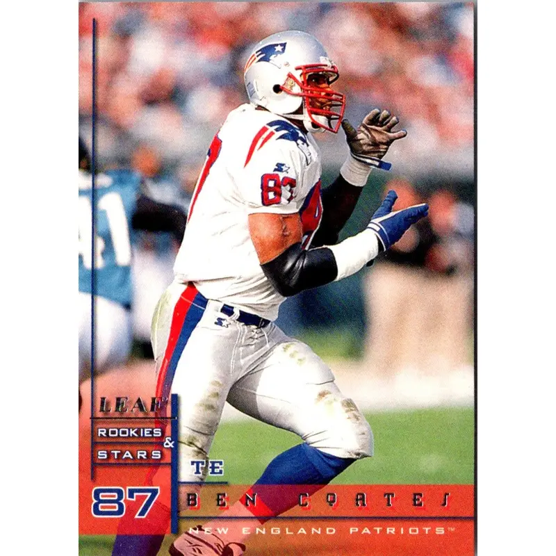 1998 Leaf Rookies & Stars True Blue Ben Coates #63
