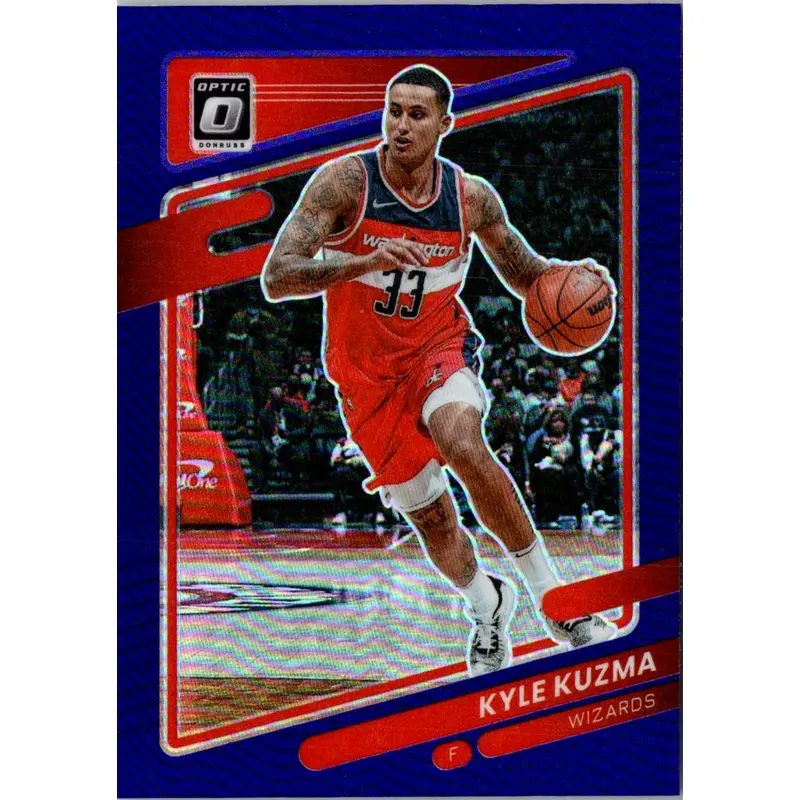 2021 Donruss Optic Blue Kyle Kuzma #15