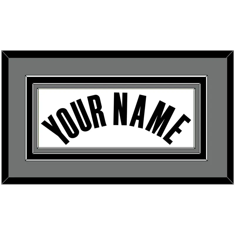 Brooklyn Name - White Association - Triple Mat 3