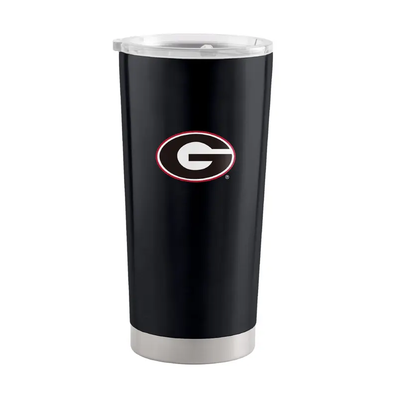 Georgia 20oz Black Gameday Stainless Steel Tumbler