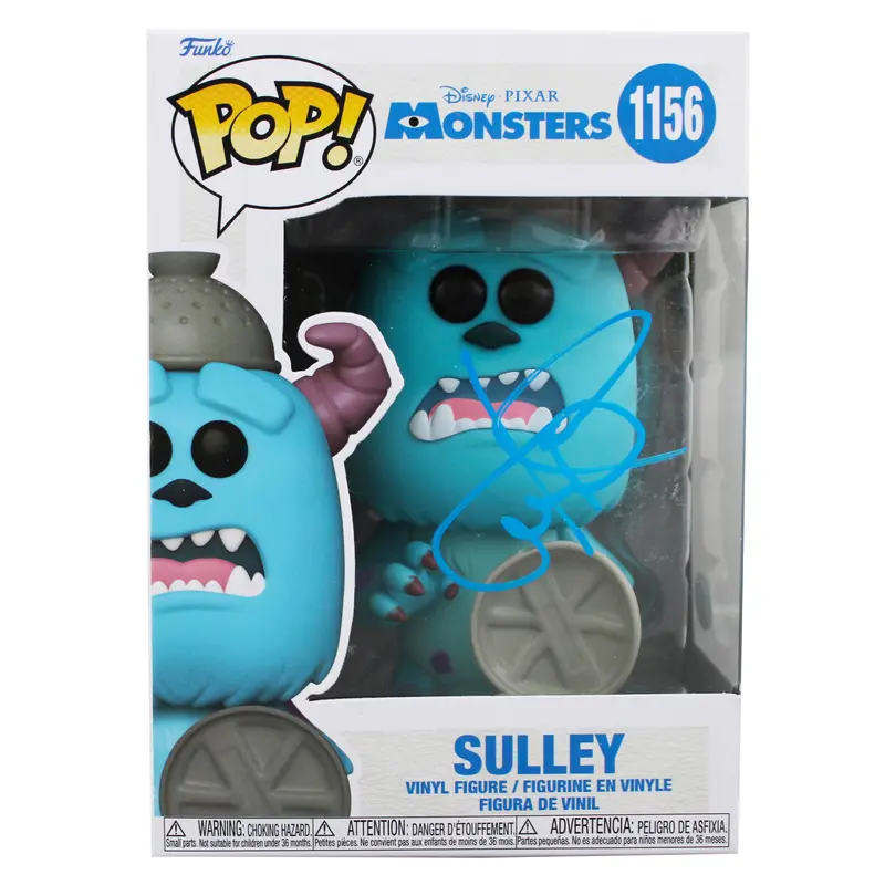 John Goodman Monsters Inc. Signed Sulley #1156 Funko Pop Figure JSA #AV10309
