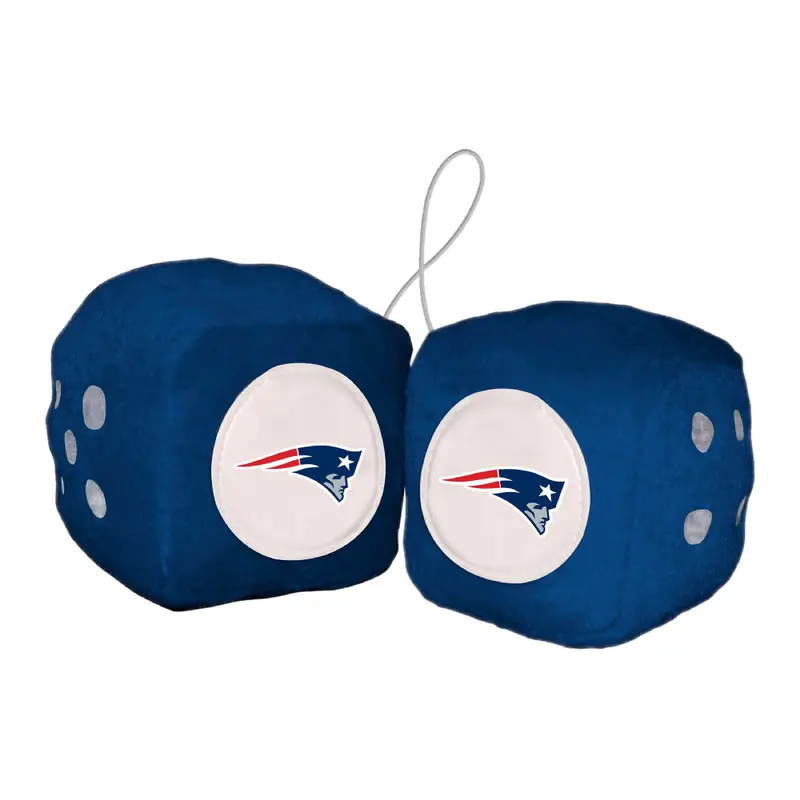 NFL - New England Patriots Fuzzy Dice