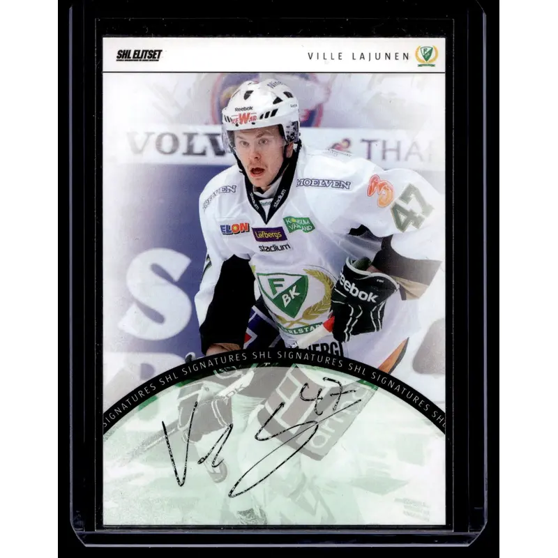 2013-14 SHL Signatures - Ville Lajunen