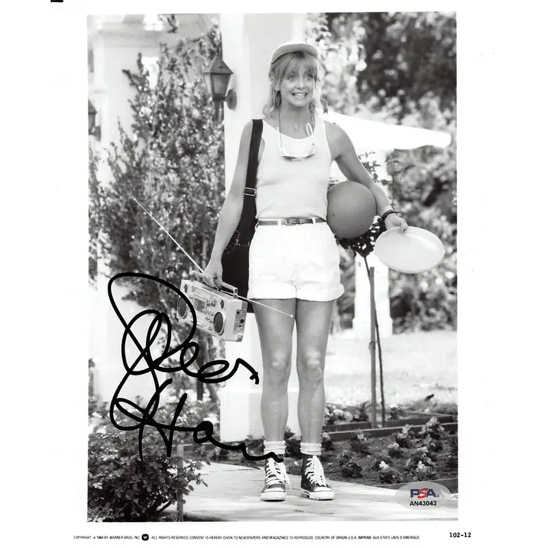 Goldie Hawn Overboard Authentic Signed 8x10 Photo Autographed PSA/DNA #AN43043