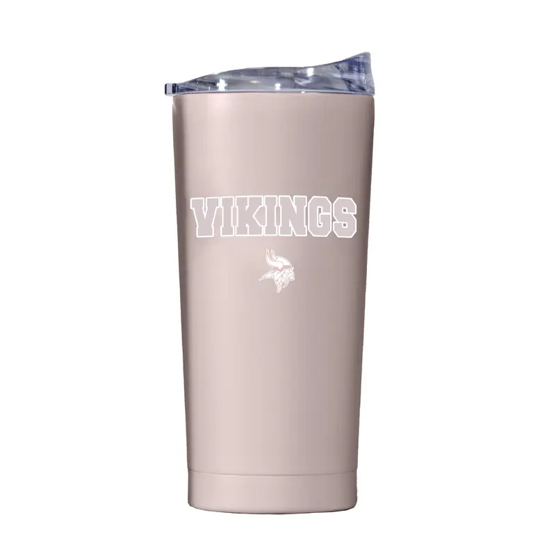 Minnesota Vikings 20oz Stencil Powder Coat Tumbler