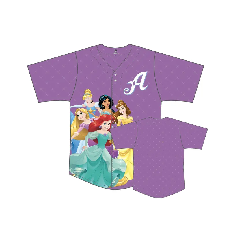 Reno Aces Princess Theme Night #2 Purple Toddler Jerseys