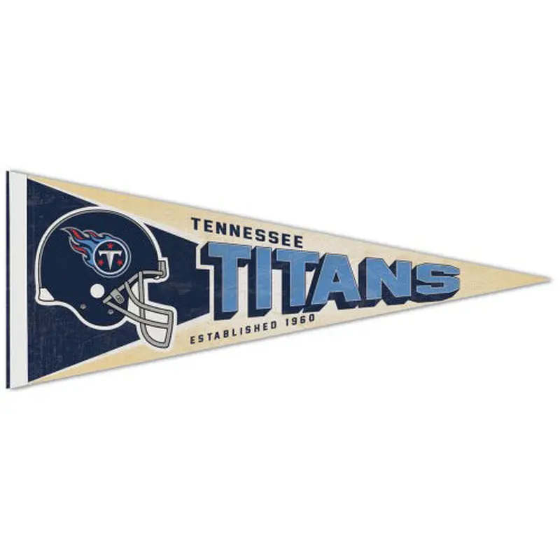 Tennessee Titans NFL Retro-Style Premium Felt Collector's Pennant - Wincraft Inc.