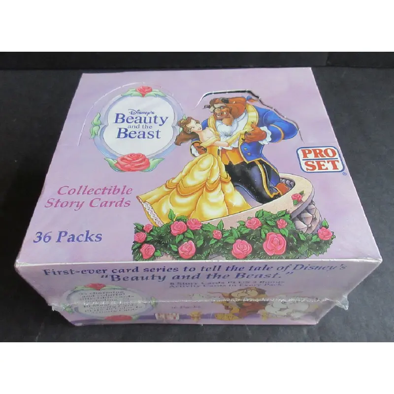 1992 Pro Set Beauty and the Beast Collectible Card Box