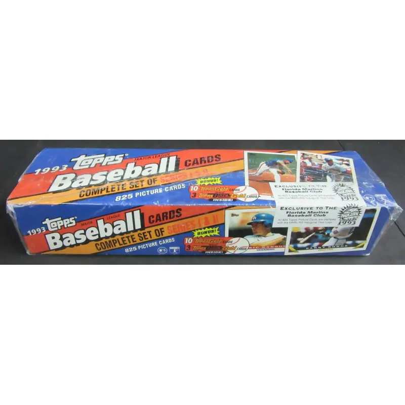 1993 Topps Baseball Factory Set (Florida Marlins)