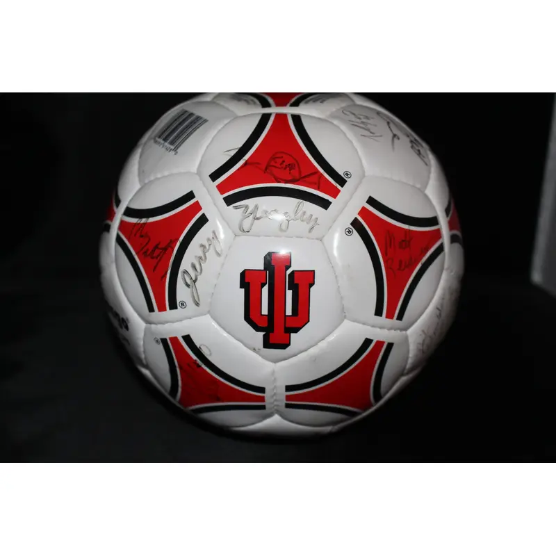 1999 Indiana University NCAA Champions Signed Soccer Ball