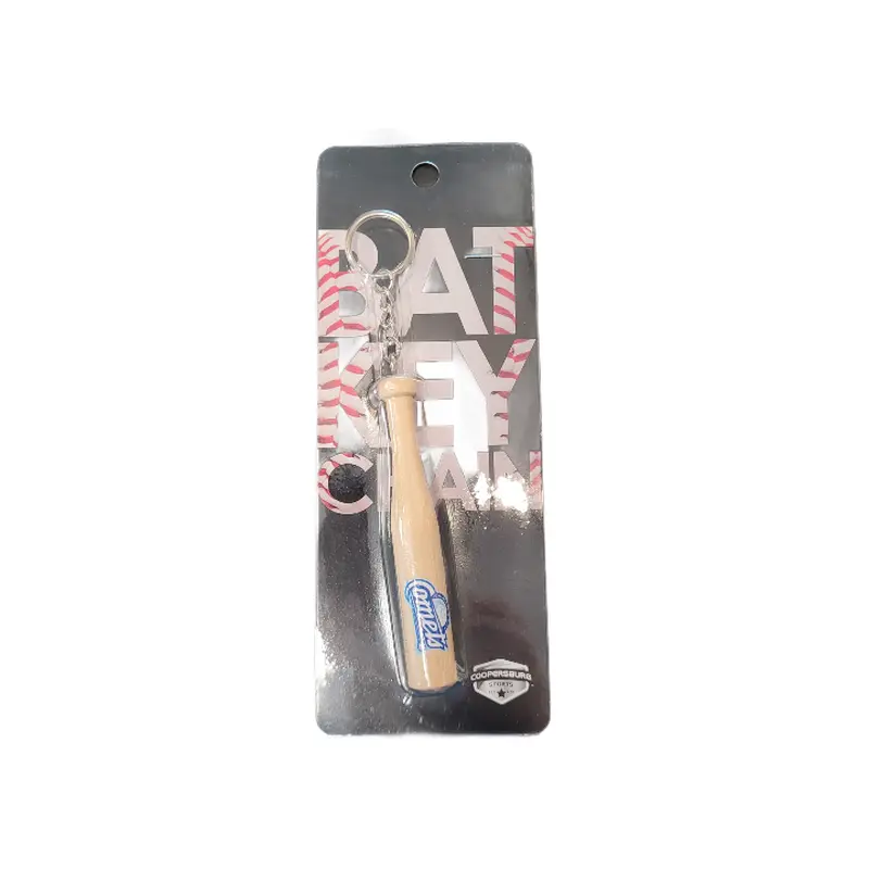 OKC Comets Natural Mini Bat Keychain