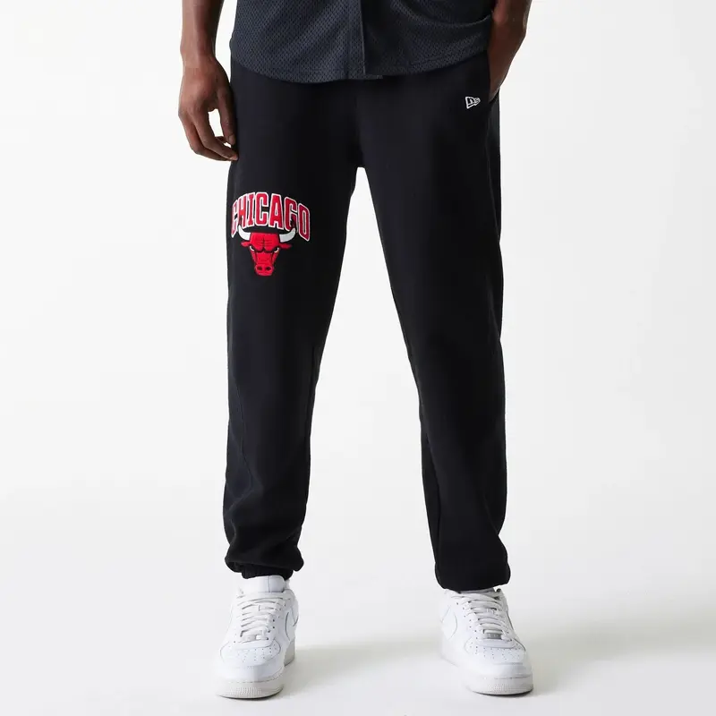 Chicago Bulls NBA Arch Graphic Black Joggers